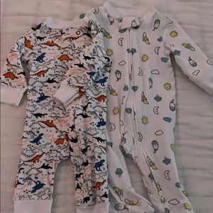 CARTERS 0-3 mo. Body suits